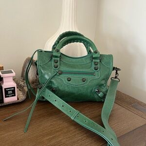 Balenciaga Bag in Emerald Green